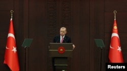 Түркиянын президенти Режеп Тайып Эрдоган. 