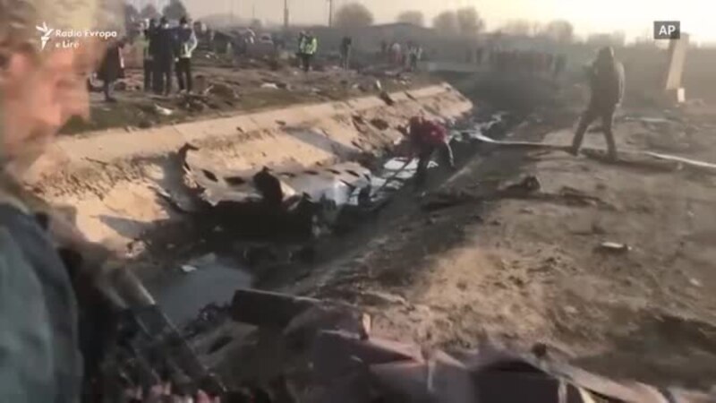 Rrëzohet aeroplani ukrainas në Iran, 176 persona humbin jetën 