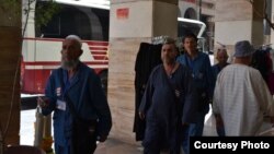 Паломники из Таджикистана в Саудовской Аравии. Иллюстративное фото.