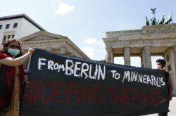 Protestuesit në Berlin, 31 maj