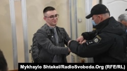 Сергій Стерненко у залі суду, Одеса, 23 лютого 2021 року
