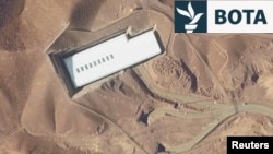 Pamje satelitore që shfaq qendrën bërthamore në Fordo, Iran, më 24 janar 2025.