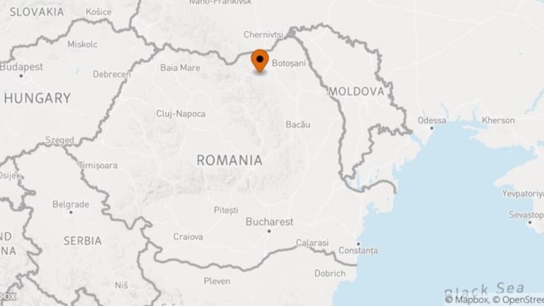 Северният румънски град Сучава се намира на 360 км. от столицата Букурещ