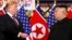 Președintele SUA, Donald Trump, și liderul nord-coreean Kim Jong Un, la Hanoi. 27 februarie 2019