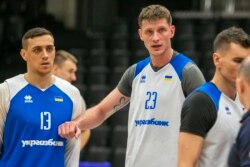 Тренування збірної України з баскетболу