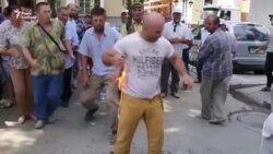 Крымский татарин поджег себя в Крыму в знак протеста