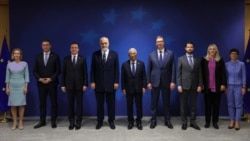 Lideri Zapadnog Balkana i visoki zvaničnici Evropske unije na samitu u Briselu, 3. decembar 2024.