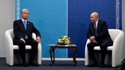 После встречи с Токаевым Путин говорит только о войне с Украиной 