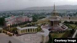 Душанбе шаҳри манзараси.