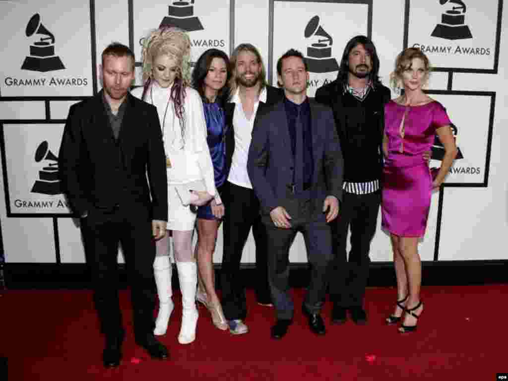 Барои рок ҳам Греммӣ мегиранд. Гурӯҳи роки амрикоии The Foo Fighters.