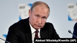 Rus prezidenti Wladimir Putin. Arhiw suraty