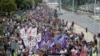Хиляди унгарци излязоха на протест в Будапеща в защита на свободата на словото