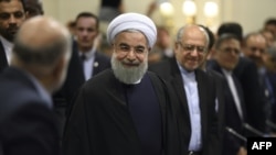 İran prezidenti Hassan Rouhani Parisdə