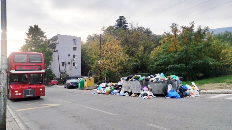 Mbeturina dhe transport i çrregullt në Shkup para balotazhit