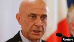 Italian Interior Minister Marco Minniti said that efforts would be made to target extremists' online "recruitment, training, and radicalization." (file photo)
