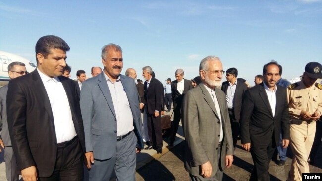 Members of the Strategic Council on Foreign Relations, an outfit set up by Supreme Leader Ali Khamenei. Kamal Kharrazi is center in gray suit.Undated