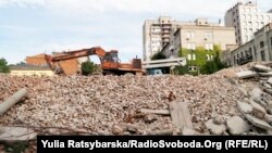 На місці «будинку з атлантами» в Дніпрі