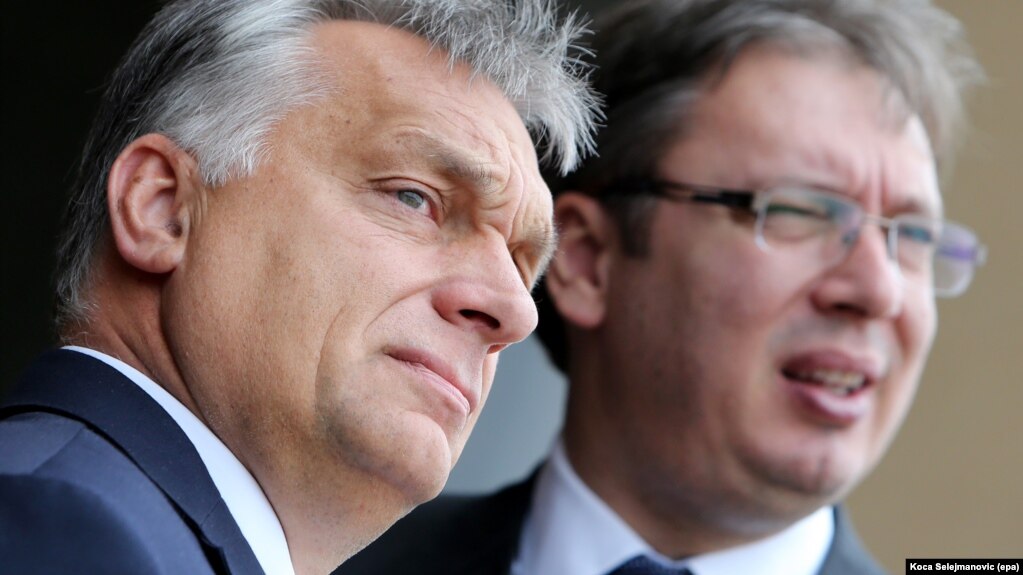 Viktor Orban i Aleksandar Vučić