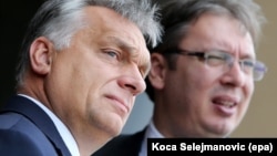 Viktor Orban i Aleksandar Vučić