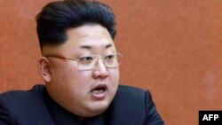Лидерот на Северна Кореја, Ким Јонг Ун. 