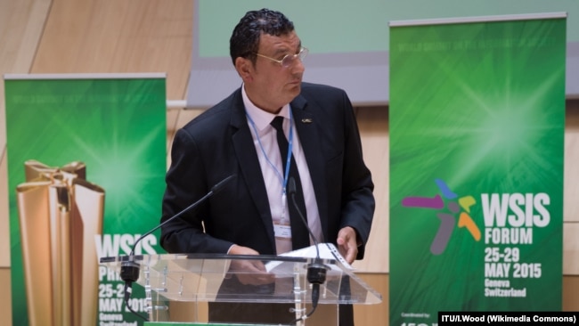 Nizar Zakka speaks at the World Summit on the Information Society (WSIS) Forum 2015