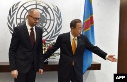 Арсений Яценюк и Генеральный секретарь ООН Пан Ги Мун