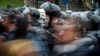 Intervenția poliției în cursul protestelor din 10 august, la Moscova