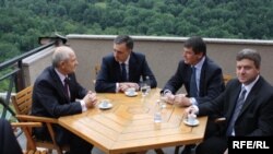 Lideri četiri države na skupu u Prizrenu, 26. juni 2010