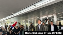 Rektor Univerziteta u Beogradu Vladan Đokić, 18. april 2025. 