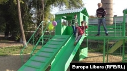 При поддержке посольства Германии тираспольский центр ОСОРЦ открыл новую игровую площадку