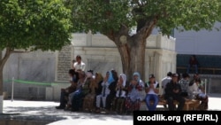 Many Uzbek followers of the Sufi Naqshbandi order come from the region around the Silk Road city of Bukhara, (file photo)