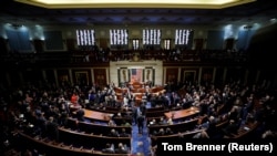 مجلس نمایندگان آمریکا؛ ۲۳۲ نماینده به قطعنامه استیضاح دونالد ترامپ رای موافق دادند و ۱۹۶ نماینده رای مخالف