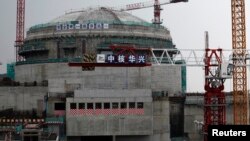 Nuklearna elektrana Taišan u trenucima izgradnje, Kina (17. oktobar 2013.)