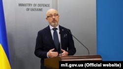 Ministri i Mbrojtjes në Ukrainë Oleksiy Reznikov.