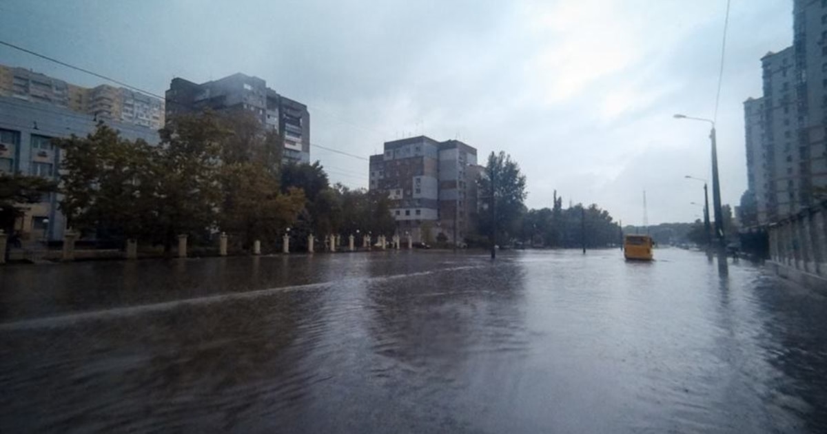 ოდესაში წყალდიდობას მსხვერპლი მოჰყვა