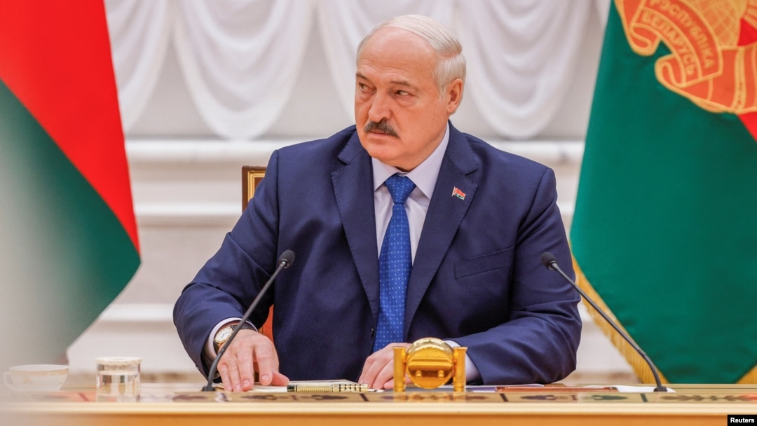 Belarusian President Alyaksandr Lukashenka (file photo)