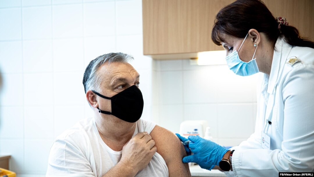 Premierul Viktor Orban a spus că guvernul de la Budapesta a comandat şi 3,5 milioane de doze de vaccin din Rusia şi China.