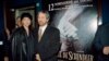 U.S. filmmaker Steven Spielberg and his wife, Kate Capshaw, at a Schindler's List premiere in Paris in 1994.