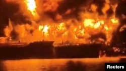 Ирандын аракетинен кийин өрттөнгөнү айтылган танкерлер. 12-март, 2026-жыл 