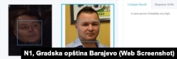 Član veća Gradske opštine Barajevo Aleksandar Delić. Slika levo Delić tokom incidenta u "Beogradu na vodi".