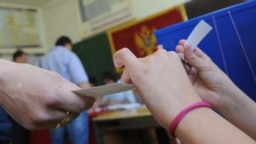 Glasanje na lokalnim izborima u Podgorici , 25. maj, 2014. godine