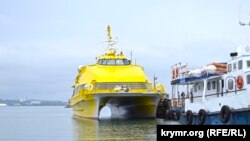 Catamaran from Kerch to Anapa, Crimea