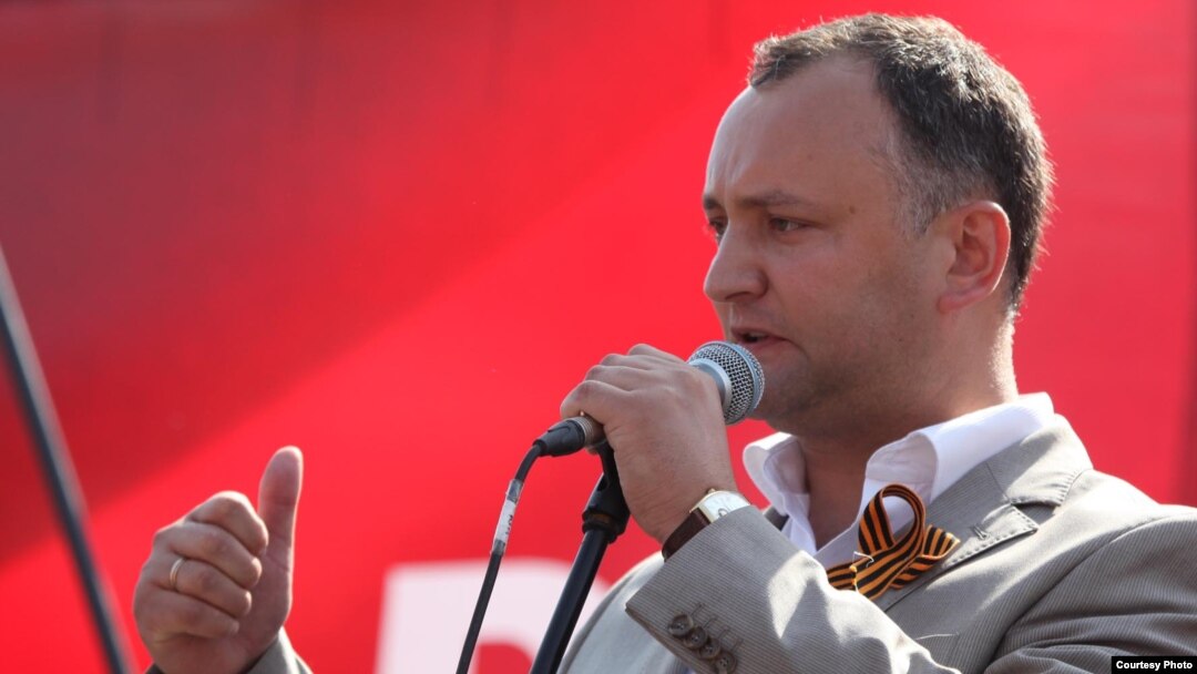 Igor Dodon says he hopes to force a national referendum on whether to choose the EU or Russia.