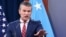 US Defense Secretary Pete Hegseth talks to reporters at a Pentagon press briefing on May 5. 