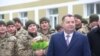 Міністр оборони України Степан Полторак під час візиту до Львівської області