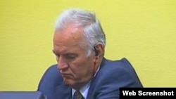 Ratko Mladić na suđenju, 16. srpanj 2012.