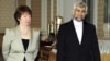 Иран атом арадашчысы Сәит Җәлили белән Европа Берлегенең тышкы сәясәт башлыгы Кэтрин Эштон