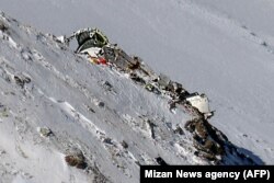 Обломки самолета Aseman Airlines