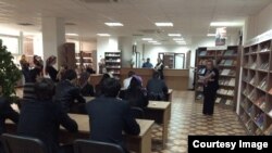 В государственной библиотеке Чеченской республики, 2014 год
