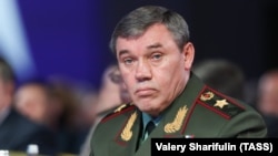 Russian General Valery Gerasimov accused the United States and its allies of pursuing “the liquidation of the statehood of undesirable countries.”